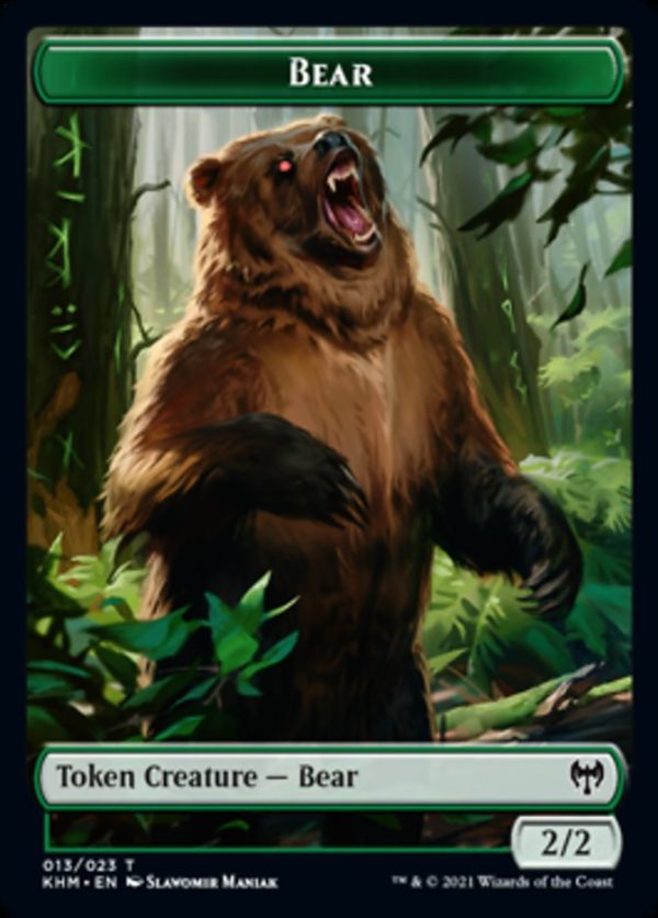 Bear Token [Kaldheim Tokens] Discount