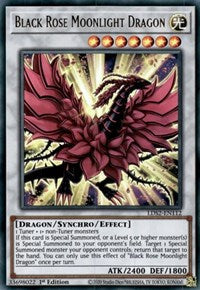 Black Rose Moonlight Dragon [LDS2-EN112] Ultra Rare Supply