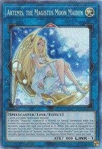 Artemis, the Magistus Moon Maiden (CR) [GEIM-EN008] Collector s Rare For Discount