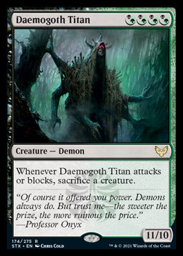 Daemogoth Titan [Strixhaven: School of Mages] For Cheap