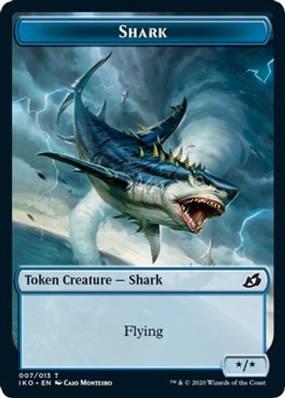 Angel Warrior    Shark Double-Sided Token [Challenger Decks 2021 Tokens] Fashion