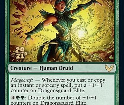 Dragonsguard Elite [Strixhaven: School of Mages Prerelease Promos] Cheap