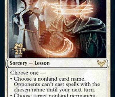 Academic Probation [Strixhaven: School of Mages Prerelease Promos] Supply