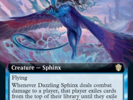 Dazzling Sphinx (Extended Art) [Commander 2021] Sale