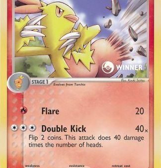 Combusken (009) (Jumbo Card) [Nintendo: Black Star Promos] Hot on Sale