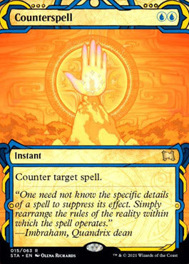 Counterspell (Foil Etched) [Strixhaven: School of Mages Mystical Archive] Sale