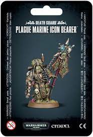 Death Guard Plague Marine Icon Bearer For Discount