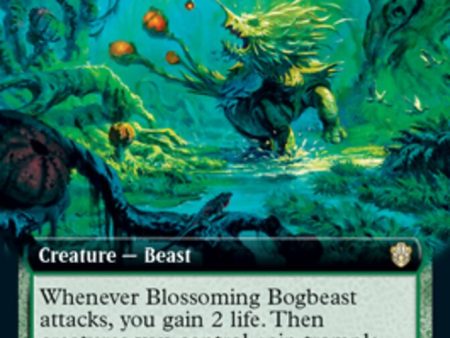 Blossoming Bogbeast (Extended Art) [Commander 2021] For Cheap