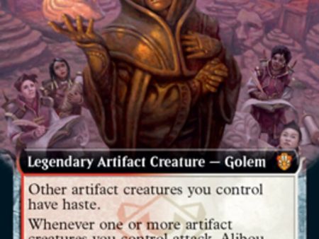 Alibou, Ancient Witness (Extended Art) [Commander 2021] Discount