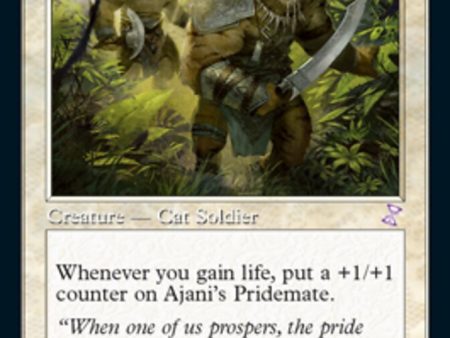 Ajani s Pridemate (Timeshifted) [Time Spiral Remastered] Supply