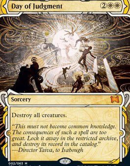 Day of Judgment (Foil Etched) [Strixhaven: School of Mages Mystical Archive] Online Sale