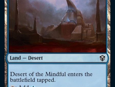 Desert of the Mindful [Commander 2021] on Sale