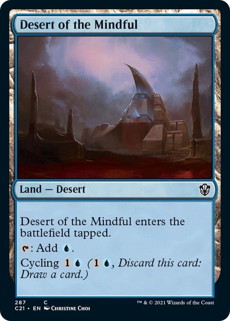 Desert of the Mindful [Commander 2021] on Sale