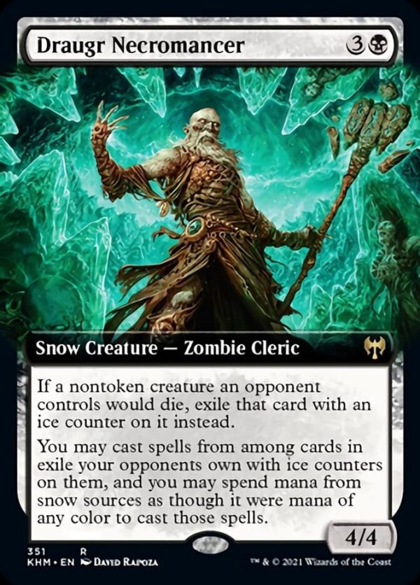 Draugr Necromancer (Extended Art) [Kaldheim] Cheap